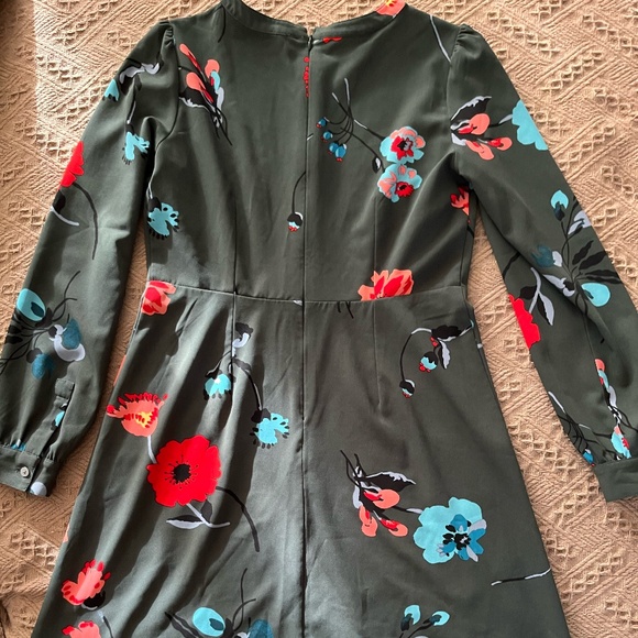 Loft Floral Dress - long sleeve - Picture 2 of 5